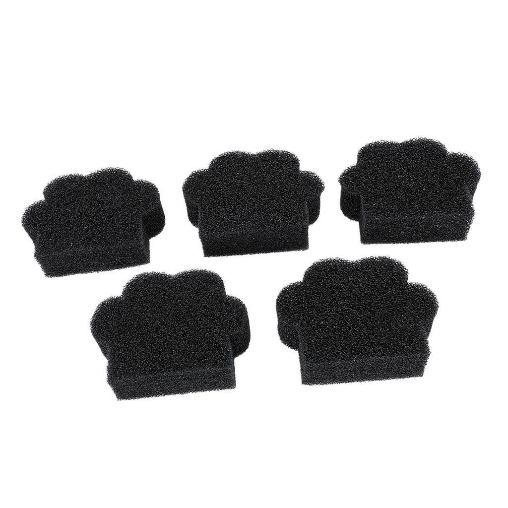 5pcs Laundry Pet Hair Remover Sponge Effective Reusable Washing Machine Hair Catcher for Wet Dry Clothes