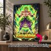 Personalized Broly Diamond Art Custom Name 5D Diamond Painting Full Drill DIY Craft