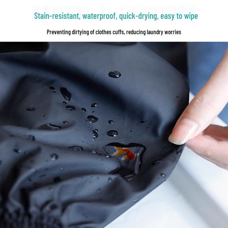 Exklusiv für Neueinsteiger: Strapazierfähige wasserdichte Leder-Küchenärmel—Ölfest und verschleißfest