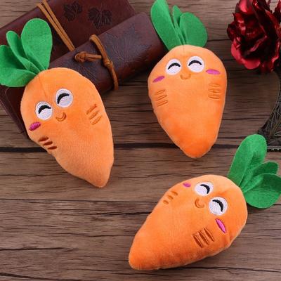 1Pc New Carrots Puppy Dog Sound Dog Squeaky Chew Squeaker Pet Supplies