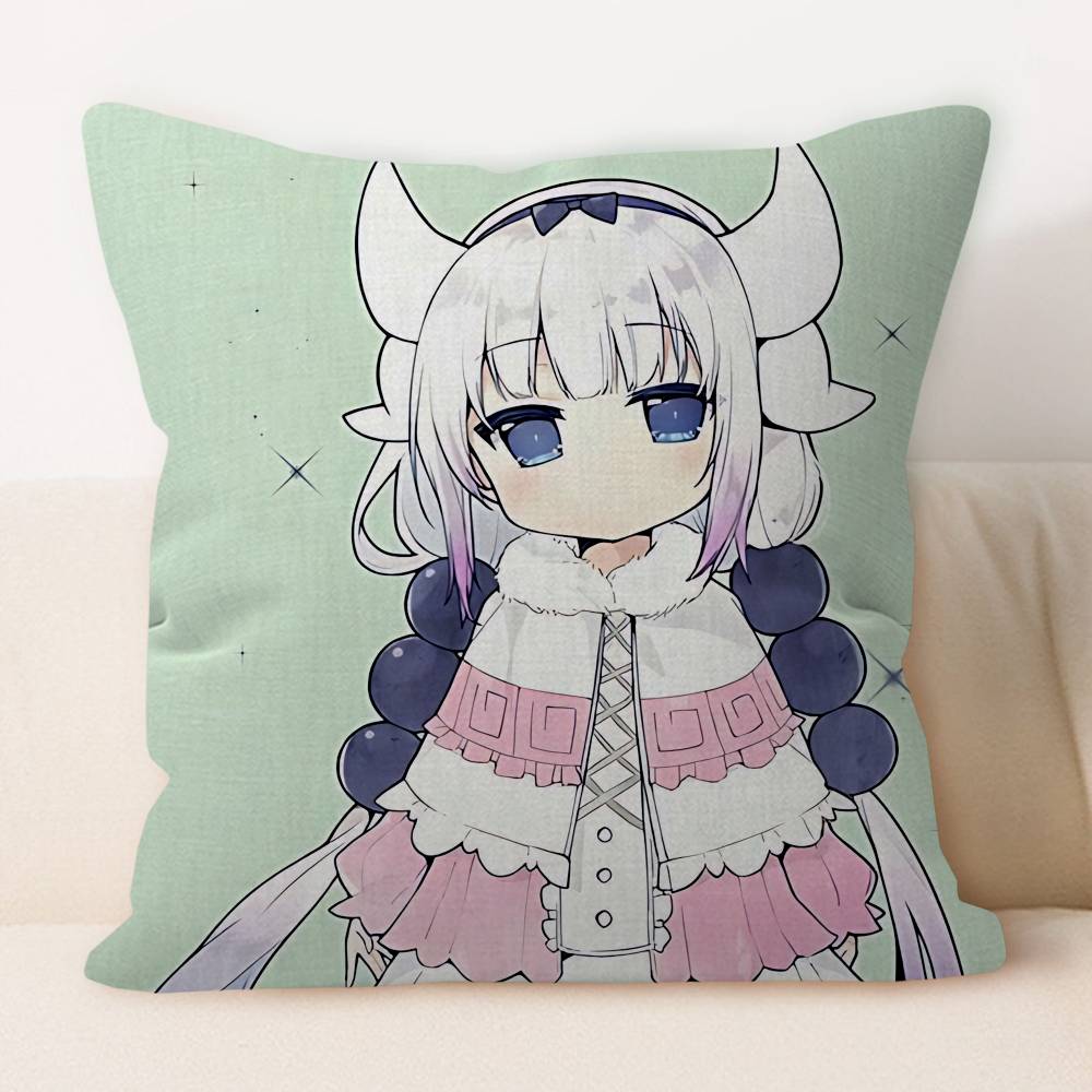 K-Kanna Kamui Мультяшная наволочка Мультяшный подарок Наволочка для подушки Декор для спальни Дома Дивана Кресла Сиденья Наволочка 12x12Inch