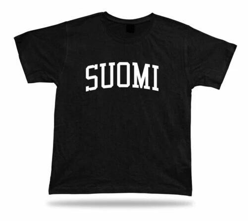 Fashion Classic Clothing T-Shirt Great Gift Casual Idea Finnish Finland