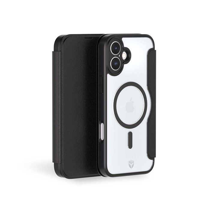 Hülle und Etui - Forcecase - iPHONE 16 - Schwarz - Magsafe-kompatibel - Hart