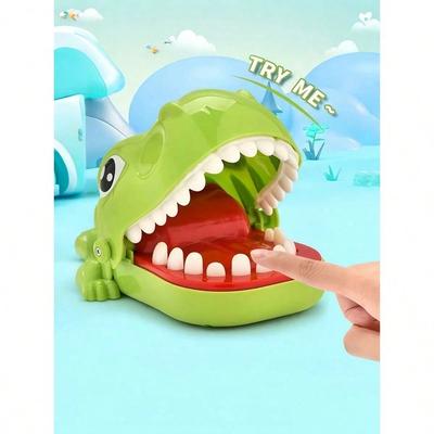 15cm Super Groß Neu Löwenförmiger Fingerbeißer Dinosaurier Streich Lustiges Zähneziehen Partyspiel Partyinteraktion Zurück zur Schule Abschlussgeschenk