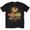 Woodstock - Splatter Special Edition Schwarz (T-Shirt Unisex Tg. XL) Rock