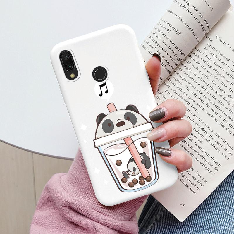 Heart Flower Case For Redmi Note 7 7S Pro Phone Cute Silicone Shockproof Soft Coque For Redmi Note 8 9 Shell Cartoon Girls Cover