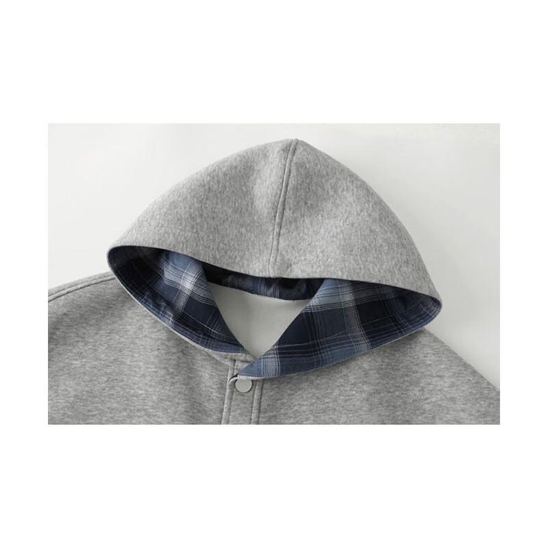 Snoopy Men's Casual Hooded Cardigan Jacket