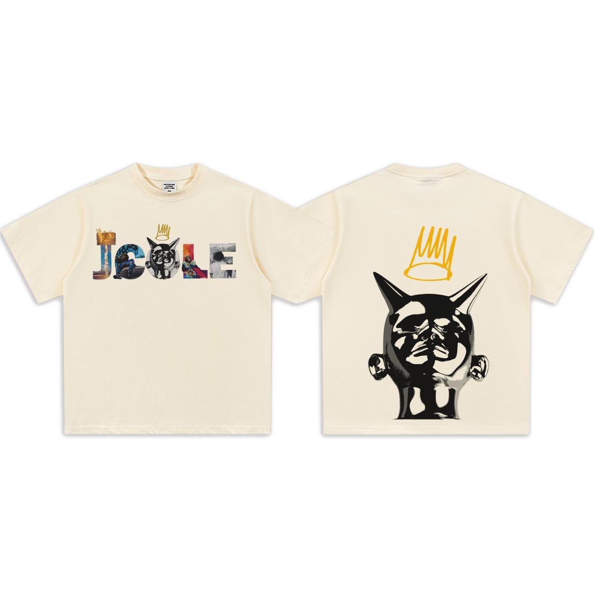 

J Cole Graphic TShirt Unisex Art Print Hip Hop Artist Fan Merch Lightweight Cotton Fashion Streetwear Casual Daily Top 4XL