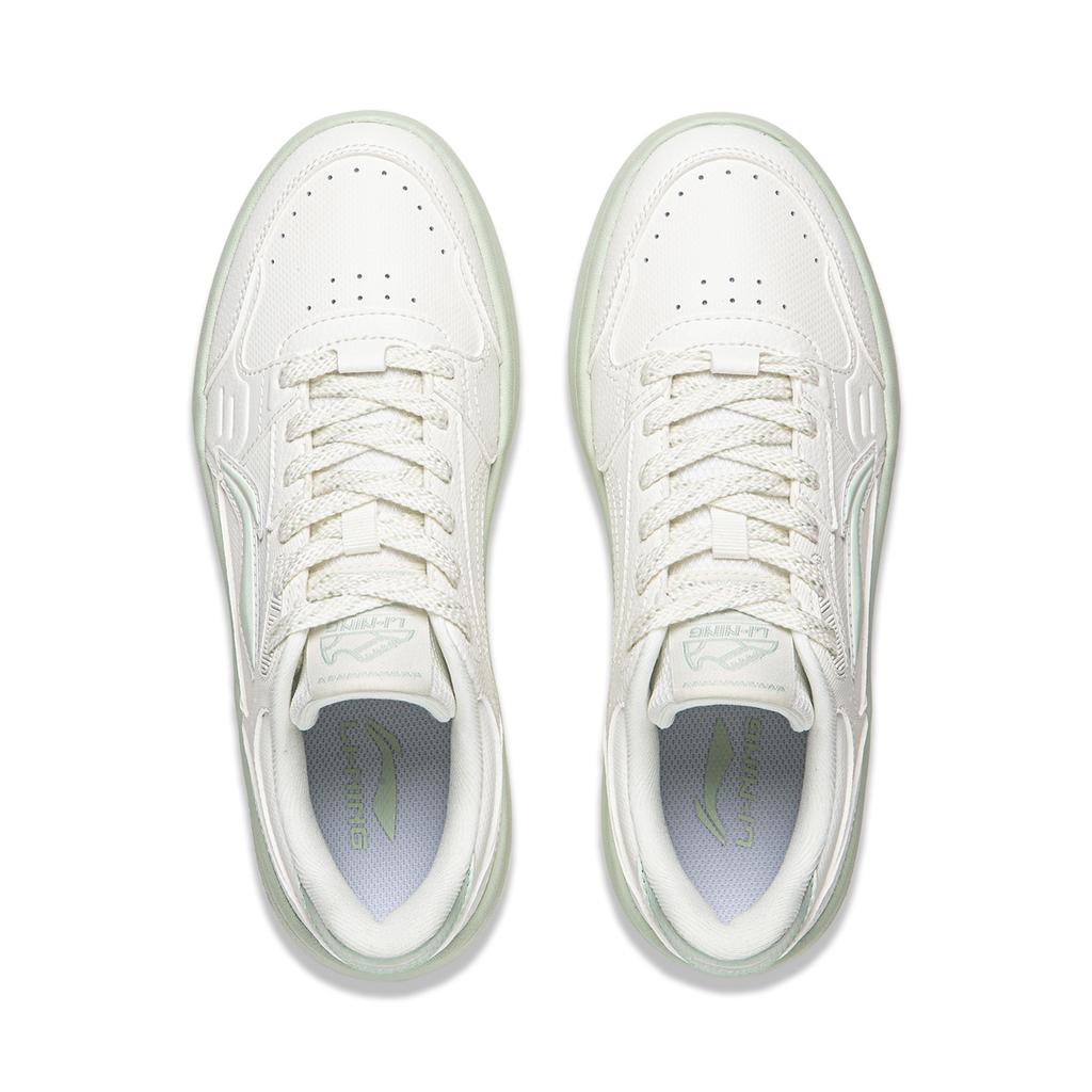 Li Ning Sycee V4 Lightweight Breathable Low Top Skateboard Shoes Women's Light Moss Blue AGCW082-5
