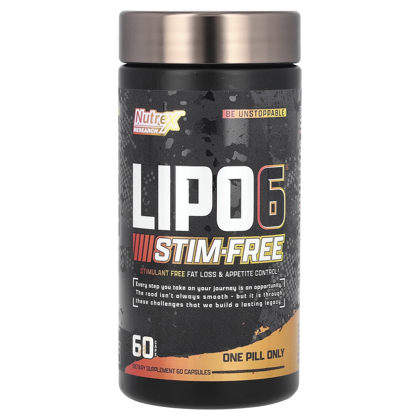 

Nutrex Research, Lipo6, STM Free, 60 Capsules