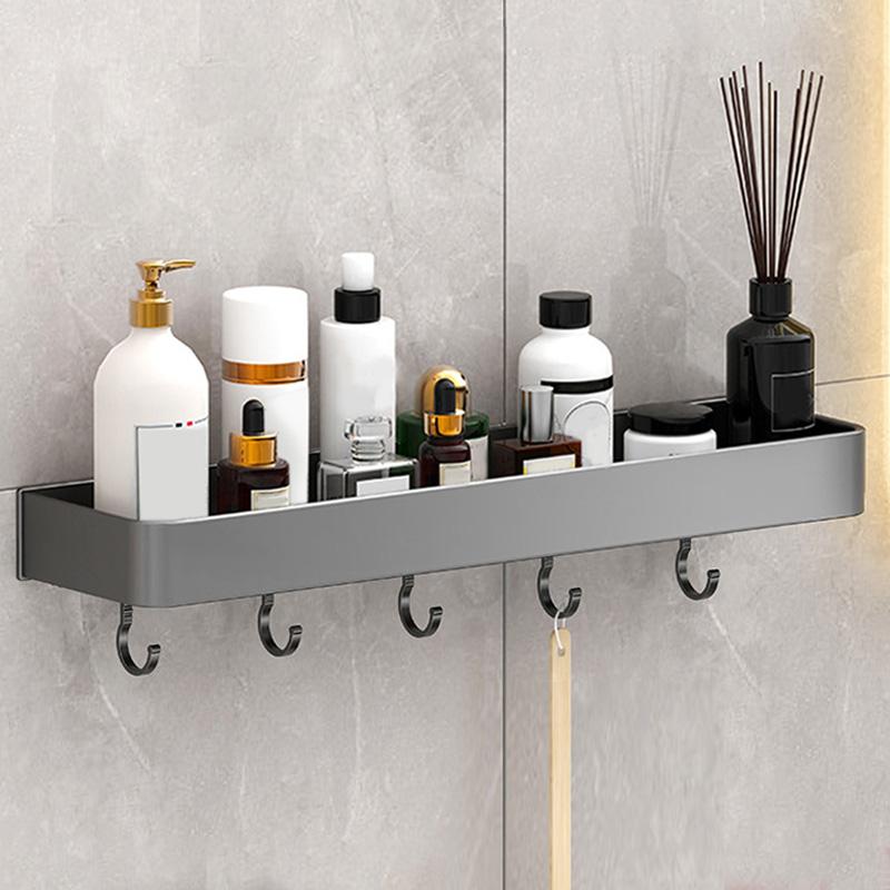 Estantes de Almacenamiento de Pared para Espacio de Baño Estante de Almacenamiento para Ducha de Aluminio Baño Flotante