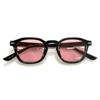 Sunglasses for Men and UV Fashion Tinted Lenses [MERRY PLEASURE] Women, Protection, Glasses, Wellington, Square, (Lightly Colored)