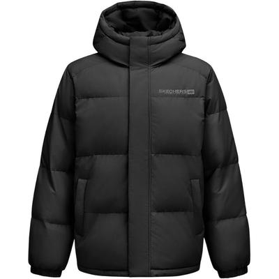 Sports Alliance Series Windproof Warm Duck Down Comfortable Woven Short Hooded Long Sleeve Down Jacket Unisex Outerwear L425U098-0018