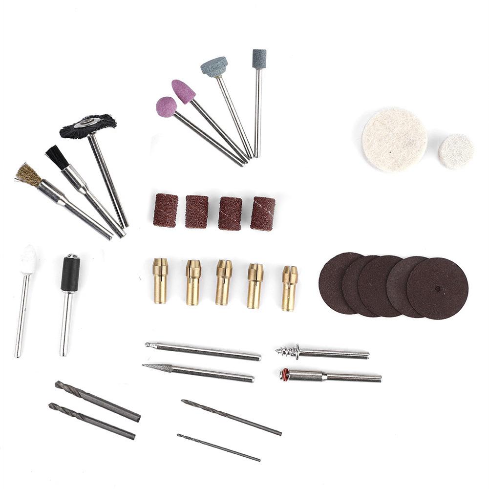 34Pcs Set Small Electric Rotary Tool Accessory for Grinding and Polishing