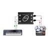 3.5mm 2 Channel Noise Isolator Noise Filter for Car Sound Home Systems Eliminate Noise Completely Using