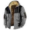 Men's Color Block Jacket Men's Spring And Autumn Casual Trend Zipper Hooded Jacket