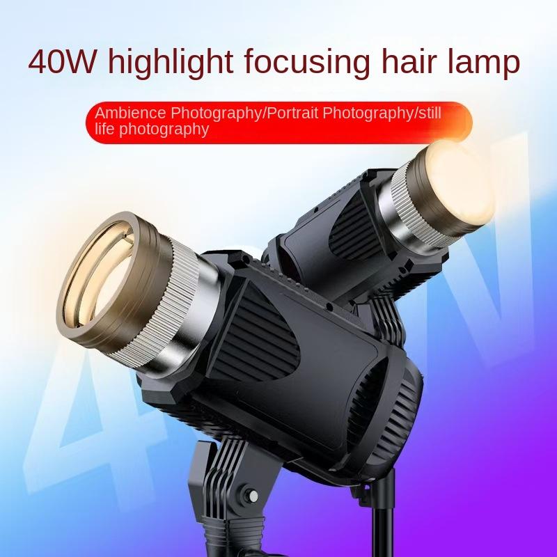 Live Short-Sighted Band Goods Beauty Hair Lamp Gourmet Jewelry Spotlight Professional Studio Fill Light Remote Control 110-240V