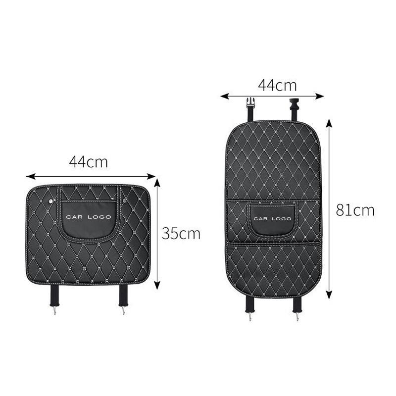 Ochranná podložka proti kopnutí na opěradlo sedadla do interiéru auta pro Porsche Panamera Cayenne 971 911 9YA Macan Boxster Autopříslušenství