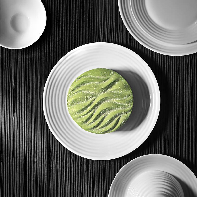 Luminarc Huaruina 12-teiliges weißes Jade-Geschirrset