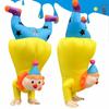 Funny Inflatable Costume Adult Handstand Clown Blowup Outfit Partydress Cosplay