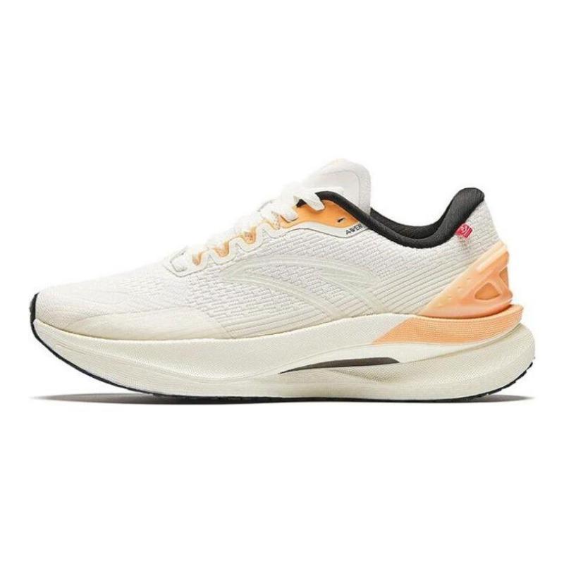 Anta Champion Running Pro women low-top breathable running shoes ivory/off-white 122345582-5 35.5