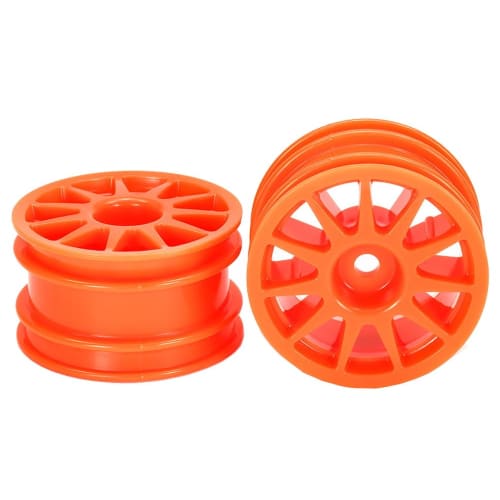 

TAMIYA Hop Up Options No.1913 OP.1913 T3-01 11 spoke wheel fluorescent orange 2 pieces 54913-000