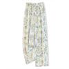 Women's Floral Drawstring Wide-Leg Casual Pants