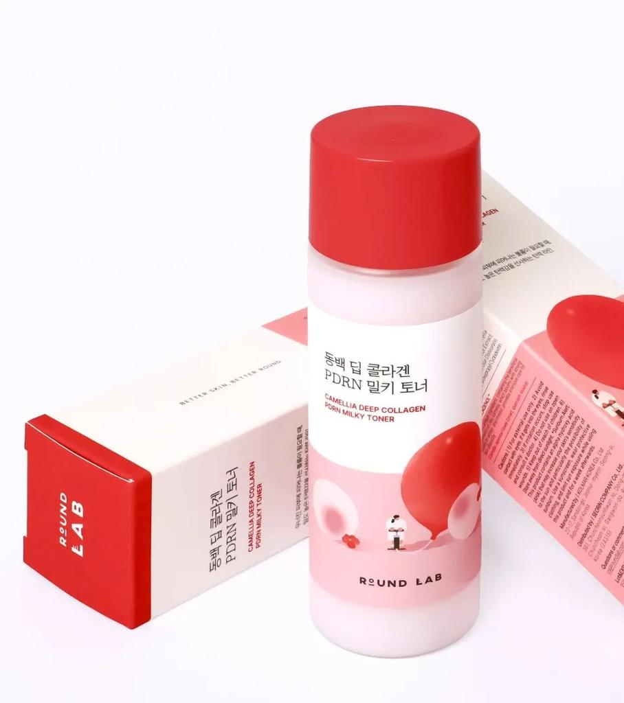 ROUND LAB Camellia Deep Collagen PDRN Milky Toner 150ml ORIGINAL STORE