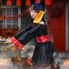 [Matreeglam] Κοστούμι Cosplay Jiangshi για Παιδιά Αποκριάς Ενήλικο Κοστούμι Jiangshi Χαριτωμένο Ολόσωμο Κοστούμι Φαντάσματος Ζόμπι Αποκριάς για Παιδιά Φούστα για Κορίτσια