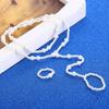Ebay Stylish And Simple Double Layer, Beach Anklet Pearl Foot Ring Two-Piece Set