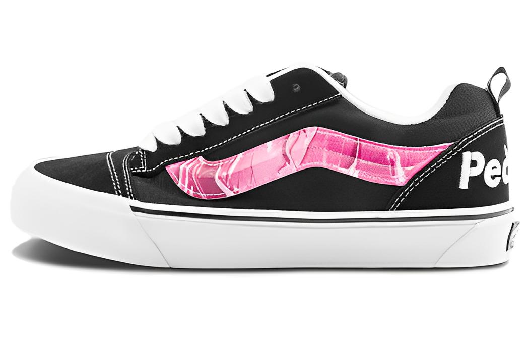 Peaches x Vans Knu-Skool `Melns Rozā`