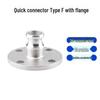 304 Stainless Steel F-Type Quick Flange Connector