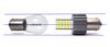 LED Bulbs 2x P21W, BA15S 12-24V CANBUS Orange New, Off-Road