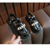 Girls' Princess Shoes Spring and Autumn New Soft Soles Non-slip British Fashion Large Children Sports Casual Leather Shoes