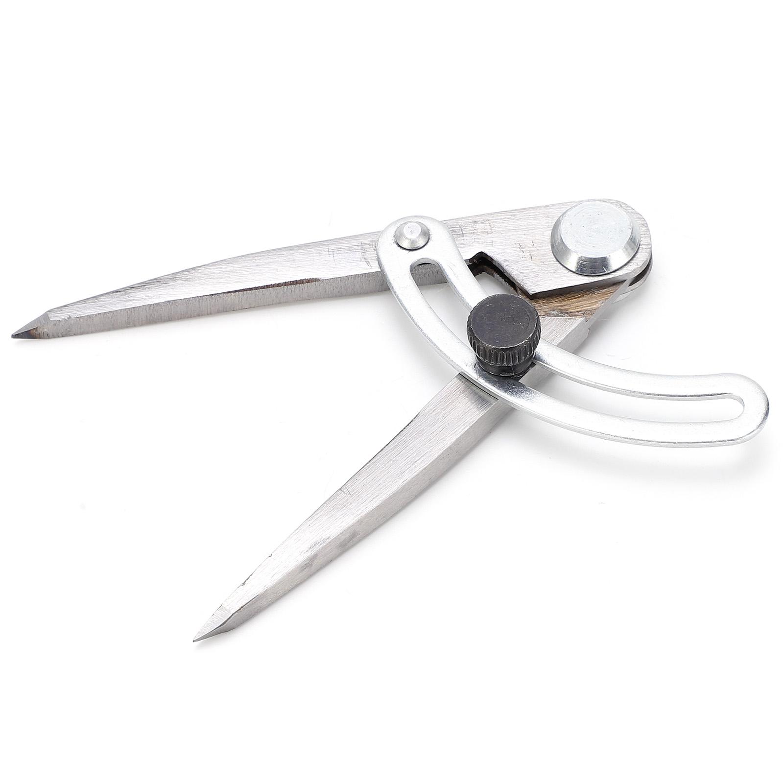 

Кожаный циркуль-крыло, измеритель расстояния, нержавеющая сталь, деревообрабатывающий инструмент для измерения конусности 100 мм