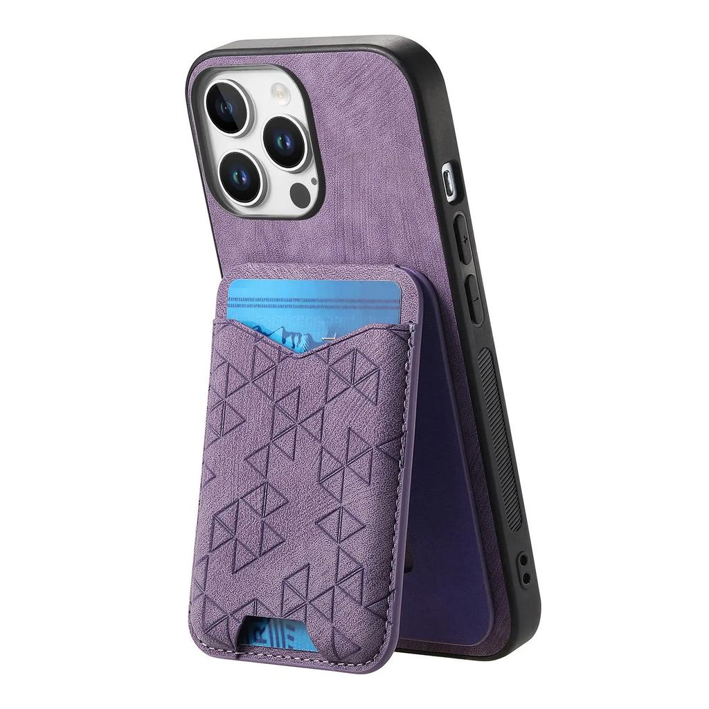 Vertical Cards Solt Wallet Leather Case For iPhone 16 Pro Max 15 Plus 14 13 12 11 SE 2024 Vintage Bag Pocket Stand Holder Cover
