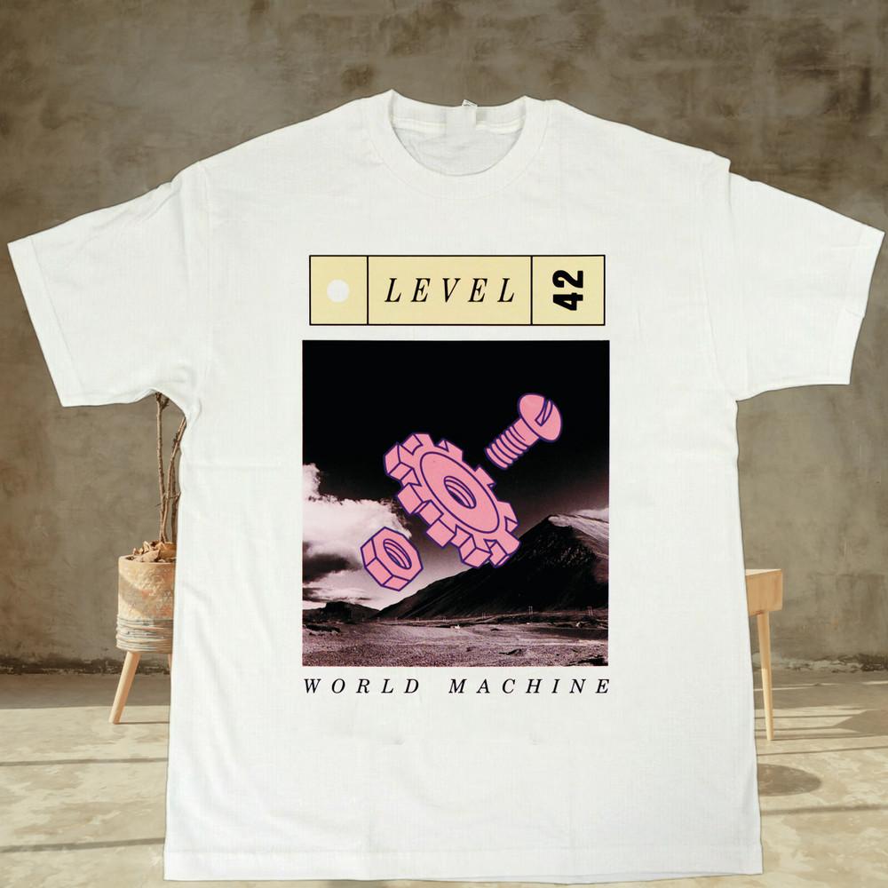 

World Machine Album by Level 42 Band T Shirt Unisex T-Shirt XXL