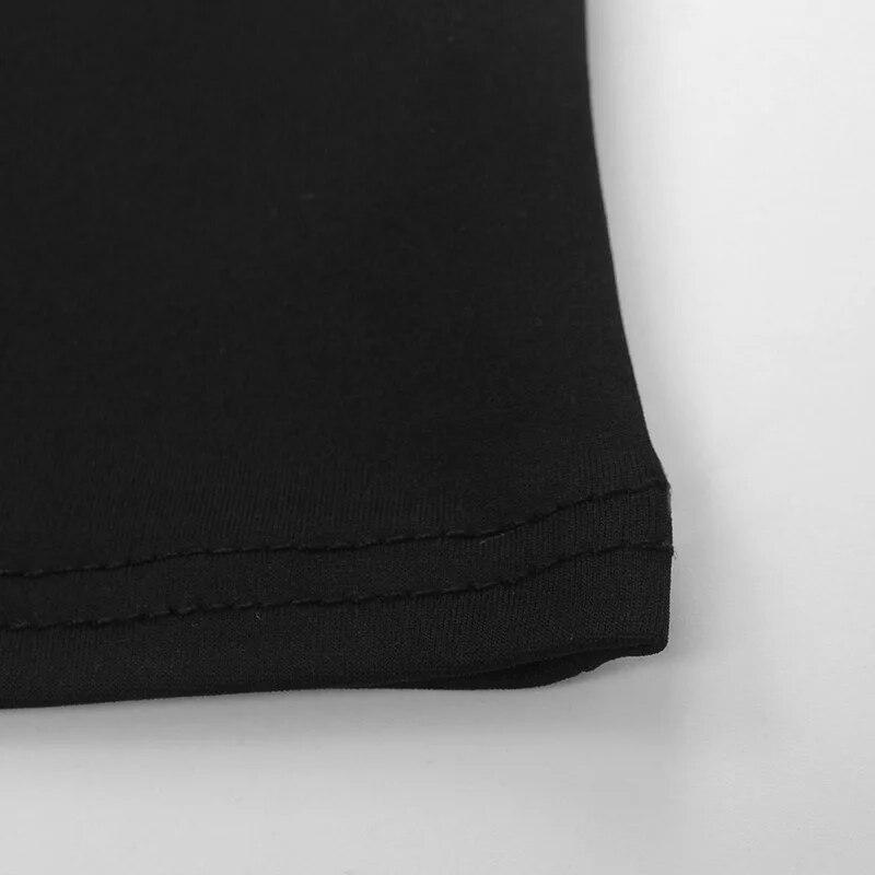 Rückenfreies, sexy schwarzes High-Street-T-Shirt für Damen, aushöhlen, lange Ärmel, Crop-Tops, weiblich, lässig, Streetwear, figurbetont, modisch, solide Grundkleidung 2024