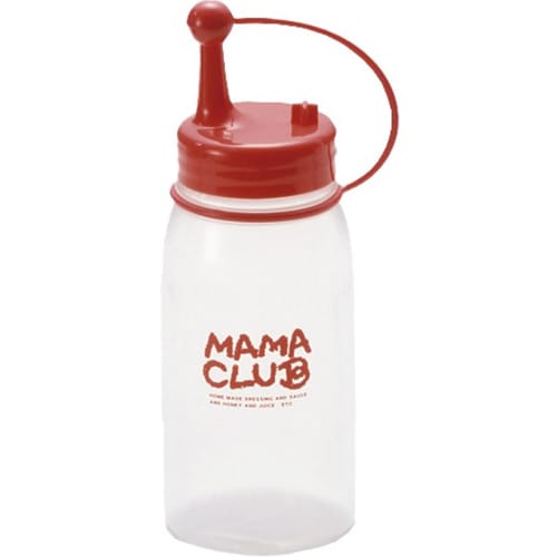 

Takeya Chemical Industry Mama Club 300cc Dispenser with Cap, Red, MC-30, Body and Cap: Polyethylene, Lid: Polypropylene, Japan, BDI05303A