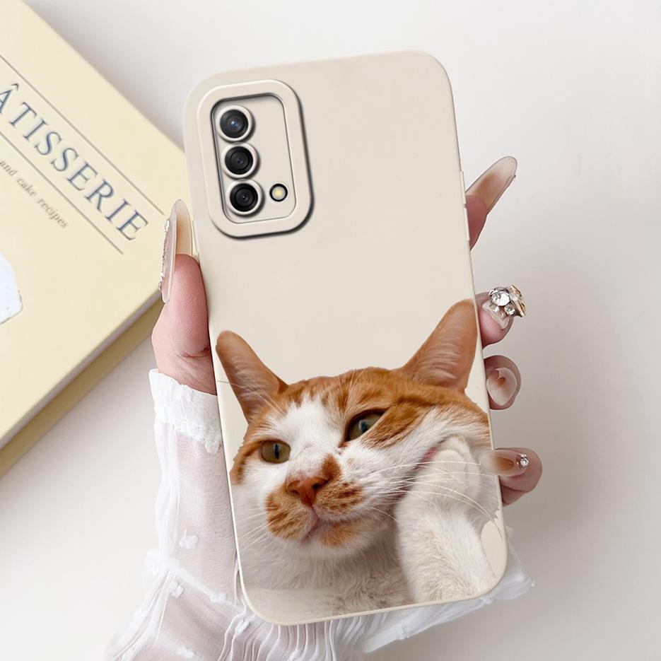 For Oppo A74 4G Case Oppo A54 A94 Stylish Candy Painted Cover Shockproof Phone Cases For Oppo A94 A 54 74 OppoA54 OppoA74 Bumper