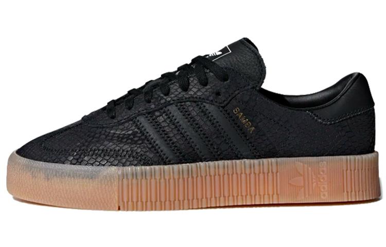 Adidas Sambarose Black White Gum Women s B28157 36