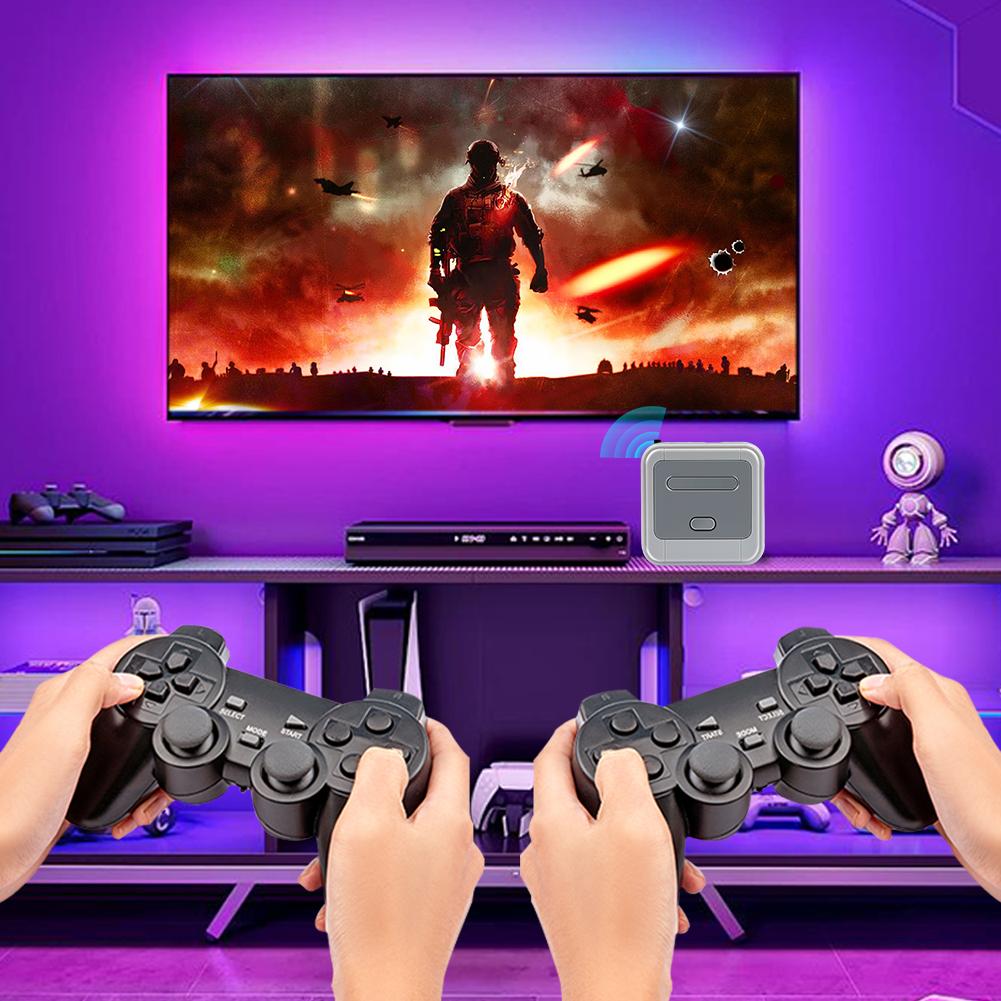 Super Console X Pro Game Box 65000+ Classic Games Game Console 70+Emulators Dual Wireless Controllers Up To 5 Players for 4K TV