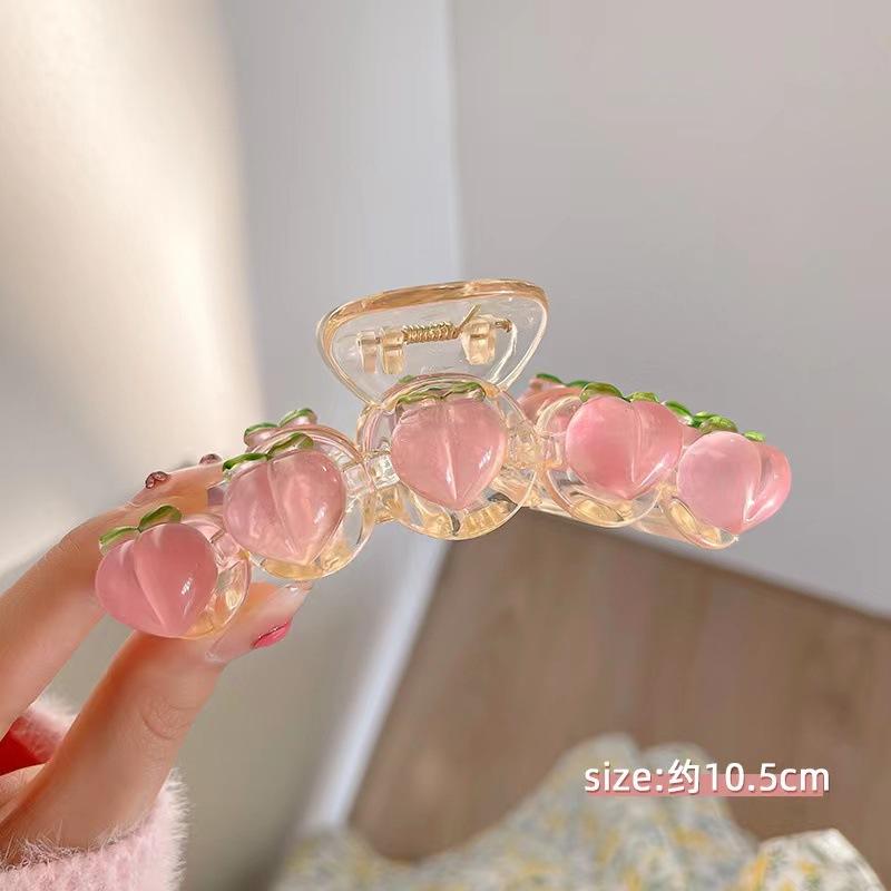 Transparent Cartoon Sanrio Shark Clip Summer Large Kulomie Grab Clip Hairpin Back Head Hair Accessories Headgear Hairpin