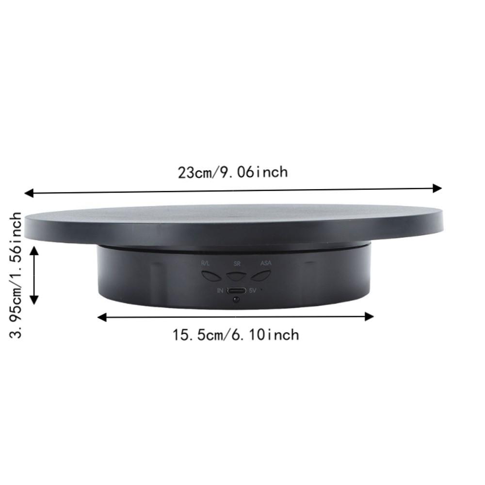 Replacement Cover Electric Display Turntable Lazy Susan Turntable  Jewelry Trade Show Display