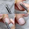 Stainless Steel Dual-End Nail Cuticle Pusher and Remover Tool