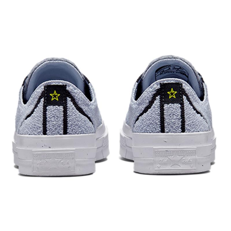 Converse 1970s Renew Chuck Taylor All Star Comfortable and Versatile Low-Top Espadrilles Unisex Light Grey Blue