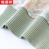 New Chinese Style Printed Short Sleeve Blouse for Women