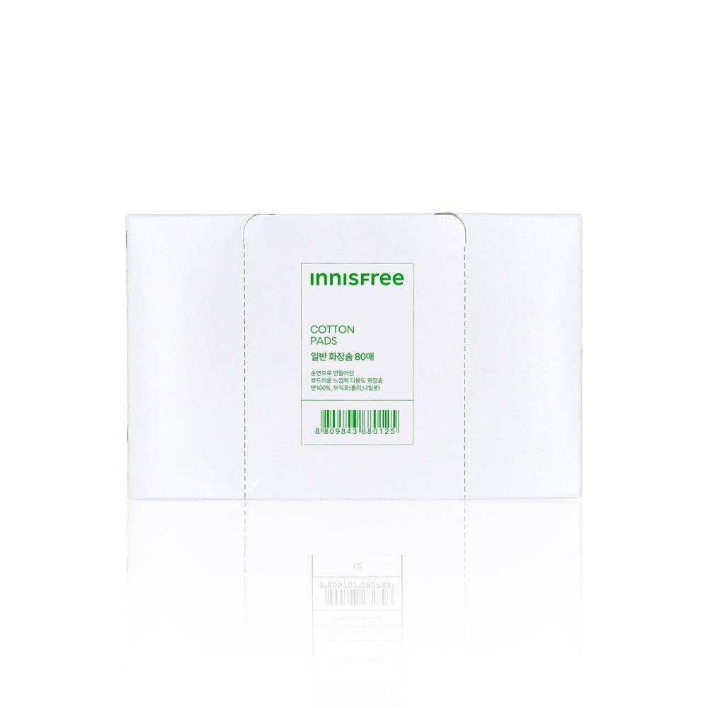 

Innisfree regular cotton pads 80 sheets