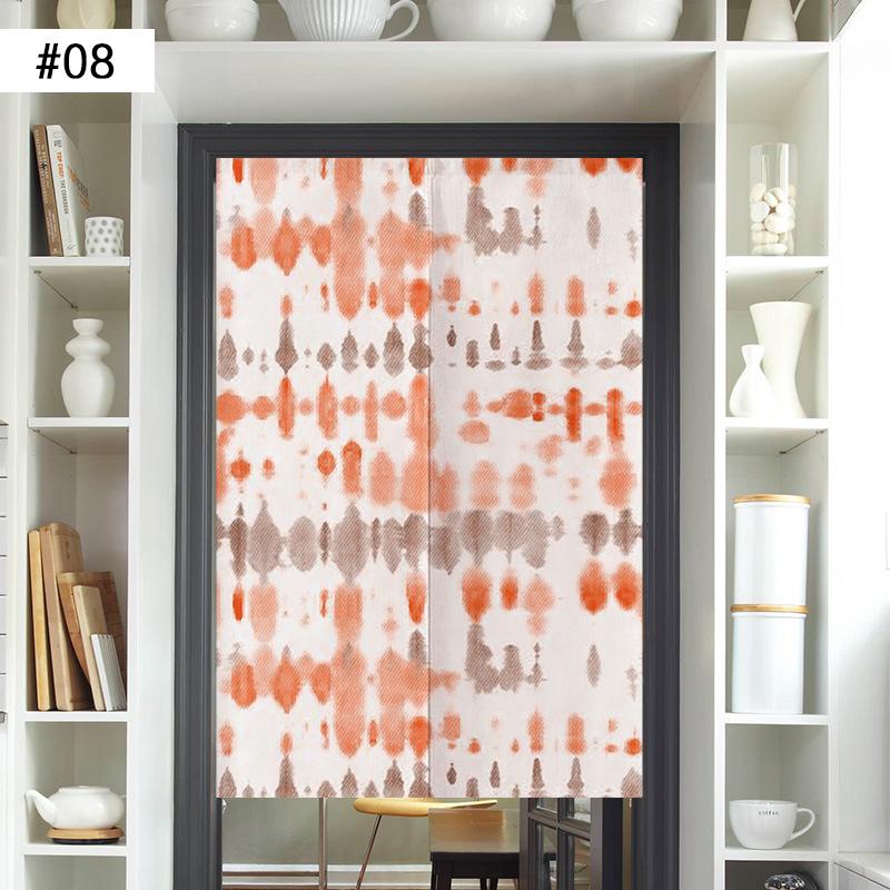 Japanese Door Curtain Screen Cotton Linen Kitchen Doorway Divider Room Partition Bathroom Bedroom Porch Half Curtain Noren