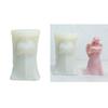 Little Girl Candle Mould Guardian Holds Book Castings Silicone Molds Resin Molds
